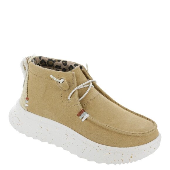 Hey Dude Wendy Peak Hi Suede NWT sz W8 - Picture 1 of 4
